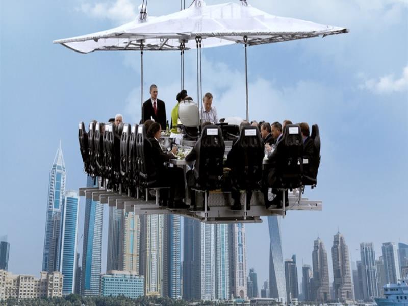Dinner in the Sky Dubai